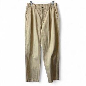 Vintage 90s St John's Bay Pleated Khaki Chino Pants, Women's Size‎ 12A